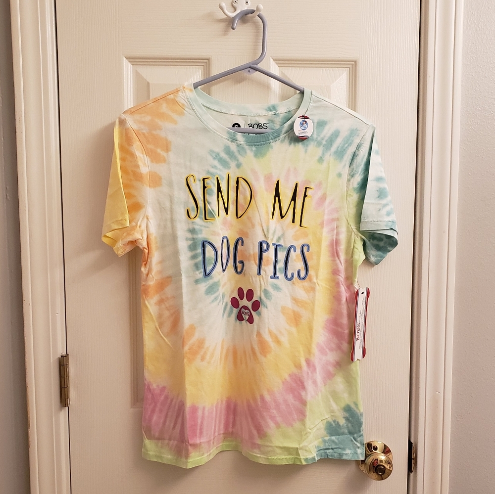 Skechers Bob's Tye-Dye T-shirt, NWT, size small
